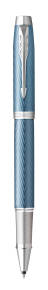 T 318 Blue Grey CT Ручка роллер Parker IM Premium (2143648) F черные чернила подар.кор.