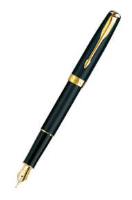 F 528 перьевая ручка Sonnet Matte Black GTручка Parker