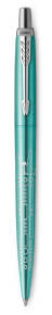 K 179 Jotter Miami Turquoise CT Ручка шариковая Parker Jotter Global Icons SE CT (2221602) синий стержень (толщина линии письма 1 мм, М) подарочная коробка
